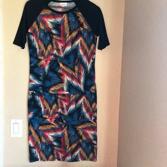 LulaRoe Julia midi pencil Dress woman’s Small - Picture 10 of 10